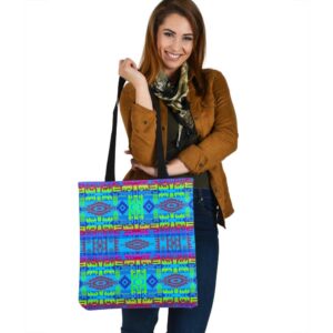 Native American Tote Bag, Brocad Pattern Native&hellip;