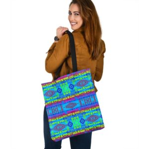 Native American Tote Bag, Brocad Pattern Native&hellip;