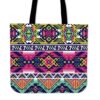 Native American Tote Bag, Native American Aztec Tribal Navajo Indians Print Tote Bag, Native American Bag