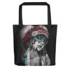 Native American Tote Bag, Native Chief Tote bag, Native American Bag