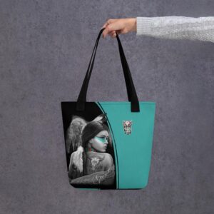 Native American Tote Bag, Native Girl Tote&hellip;