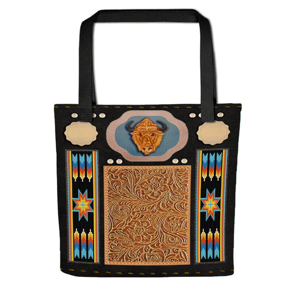 Native American Tote Bag, Native Pattern Tote bag, Native American Bag