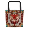 Native American Tote Bag, Native Pattern Tote bag, Native American Bag