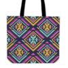 Native American Tote Bag, Navajo Aztec Tribal Native Indians American Print Tote Bag, Native American Bag