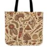 Native American Tote Bag, Never Underestimate Native American 3D Printed Canvas Tote Bag, Native American Bag