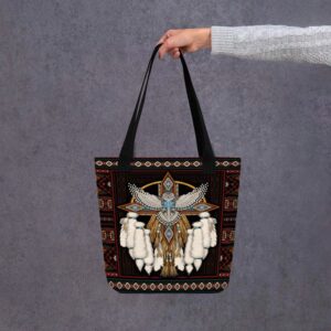 Native American Tote Bag, Owl Native American&hellip;