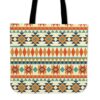 Native American Tote Bag, Tribal Native American 3D Printed Canvas Tote Bag, Native American Bag