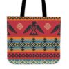 Native American Tote Bag, Unique Patterns Native American 3D Printed Canvas Tote Bag, Native American Bag
