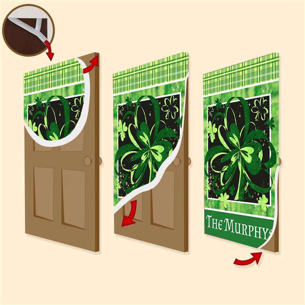 Personalized Get Lucky Welcome Door Cover, St Patrick’s Day Door Cover, St Patrick’s Day Door Decor Personalized Get Lucky Welcome Door Cover, St Patrick’s Day Door Cover, St Patrick’s Day Door Decor