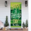 Personalized Happy St Patrick’s Day Clover Door Cover, St Patrick’s Day Door Cover, St Patrick’s Day Door Decor Personalized Happy St Patrick’s Day Clover Door Cover, St Patrick’s Day Door Cover, St Patrick’s Day Door Decor