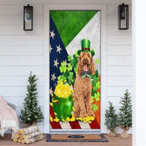 Poodle Door Cover, St Patrick’s Day Door&hellip;