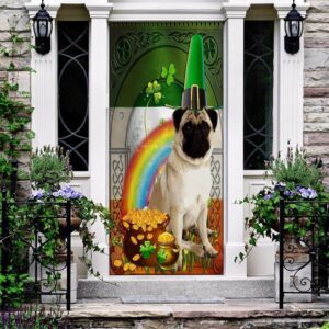 Pug Irish Door Cover, St Patrick’s Day&hellip;