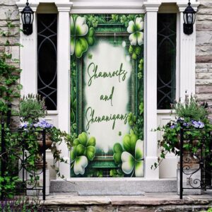 Shamrocks And Shenanigans Door Cover St Patrick s Day Door Cover St Patrick s Day Door Decor 2 jfiw0y.jpg