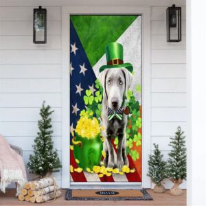 Silver Labrador Door Cover, St Patrick’s Day&hellip;