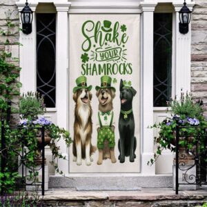St Patrick s Day Dog Door Cover Shake Your Shamrocks St Patrick s Day Door Cover St Patrick s Day Door Decor 2 wijb4p.jpg