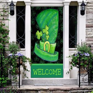 St Patrick s Day Leprechaun Hat Door Cover St Patrick s Day Door Cover St Patrick s Day Door Decor 2 ictdna.jpg