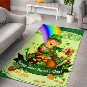St Patricks Day Rug, Happy Saint Patrick’s&hellip;