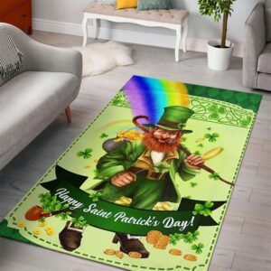 St Patricks Day Rug, Happy Saint Patrick’s&hellip;