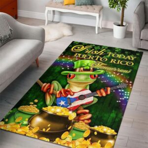 St Patricks Day Rug, Irish Today Puerto&hellip;