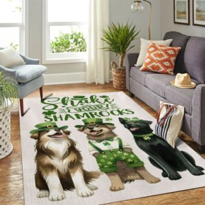 St Patricks Day Rug St Patrick s Day Dog Rugs Shake Your Shamrocks 3 krntpv.jpg