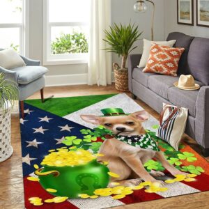 St Patricks Day Rug St Patricks Day Chihuahua Rug 3 qj43jt.jpg