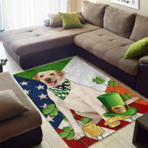 St Patricks Day Rug St Patricks Day Labrador Retriever Rug 2 trj9xr.jpg