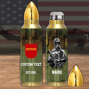 Veteran Bullet Tumbler Division 2nd Battalion 319th Field, Army Tumbler, Bullet Tumbler, Military Tumbler, Dad Gift