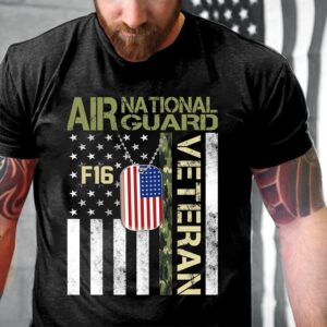 Veteran T Shirt, Air National Guard Veteran&hellip;