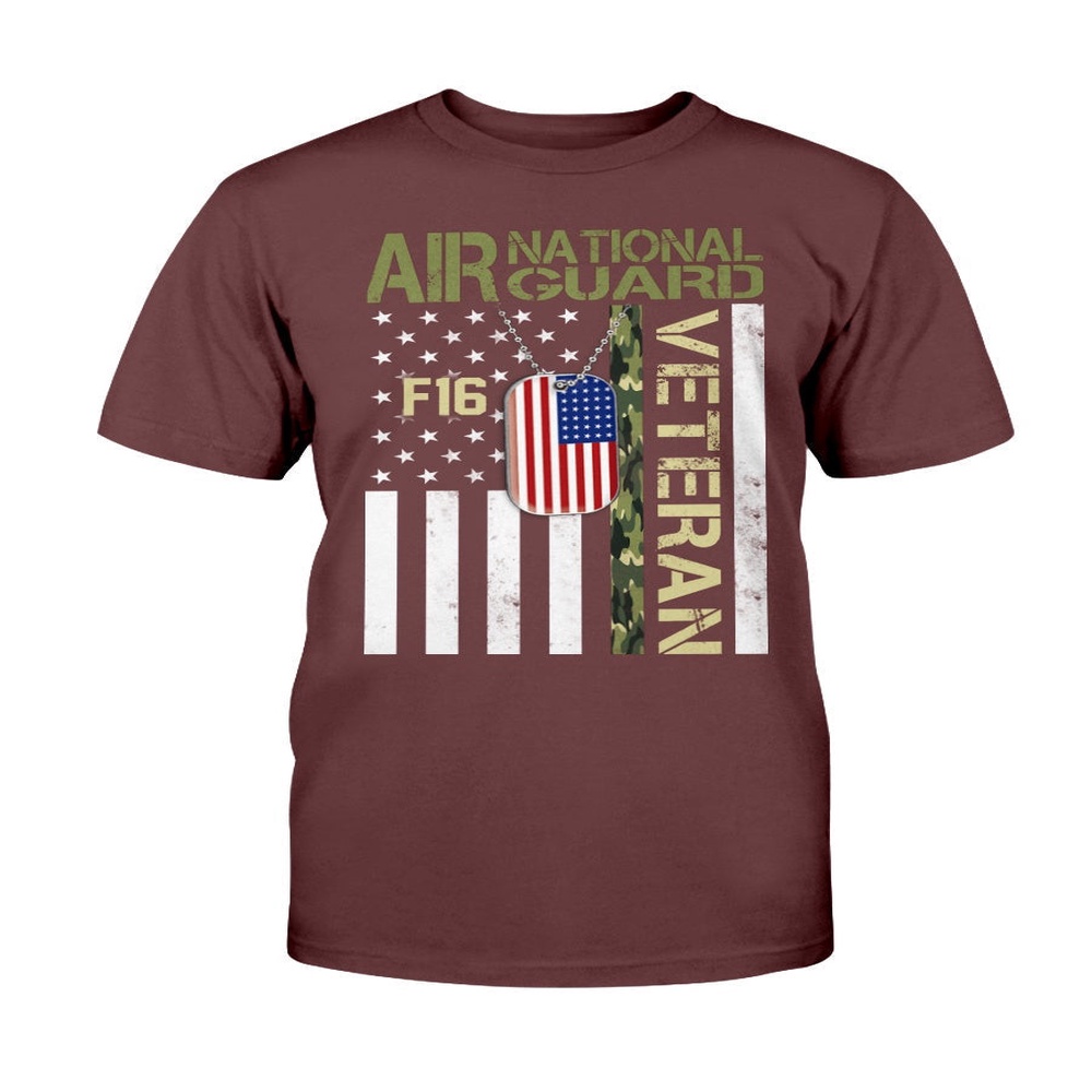 Veteran T Shirt, Air National Guard Veteran T-Shirt, Veterans Day Shirts