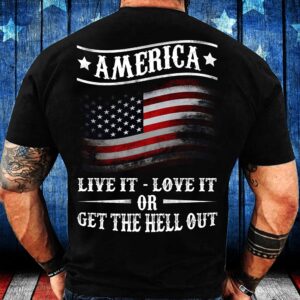 Veteran T Shirt, America Live It Love&hellip;