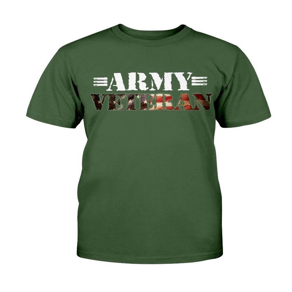 Veteran T Shirt, Army Veteran Shirt Proud US Army Veteran T-Shirt, Veterans Day Shirts