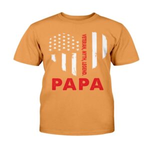 Veteran T Shirt Daddy Shirt Veteran Myth Legend Papa Heart USA Flag T Shirt Veterans Day Shirts 2 eaxtbo.jpg
