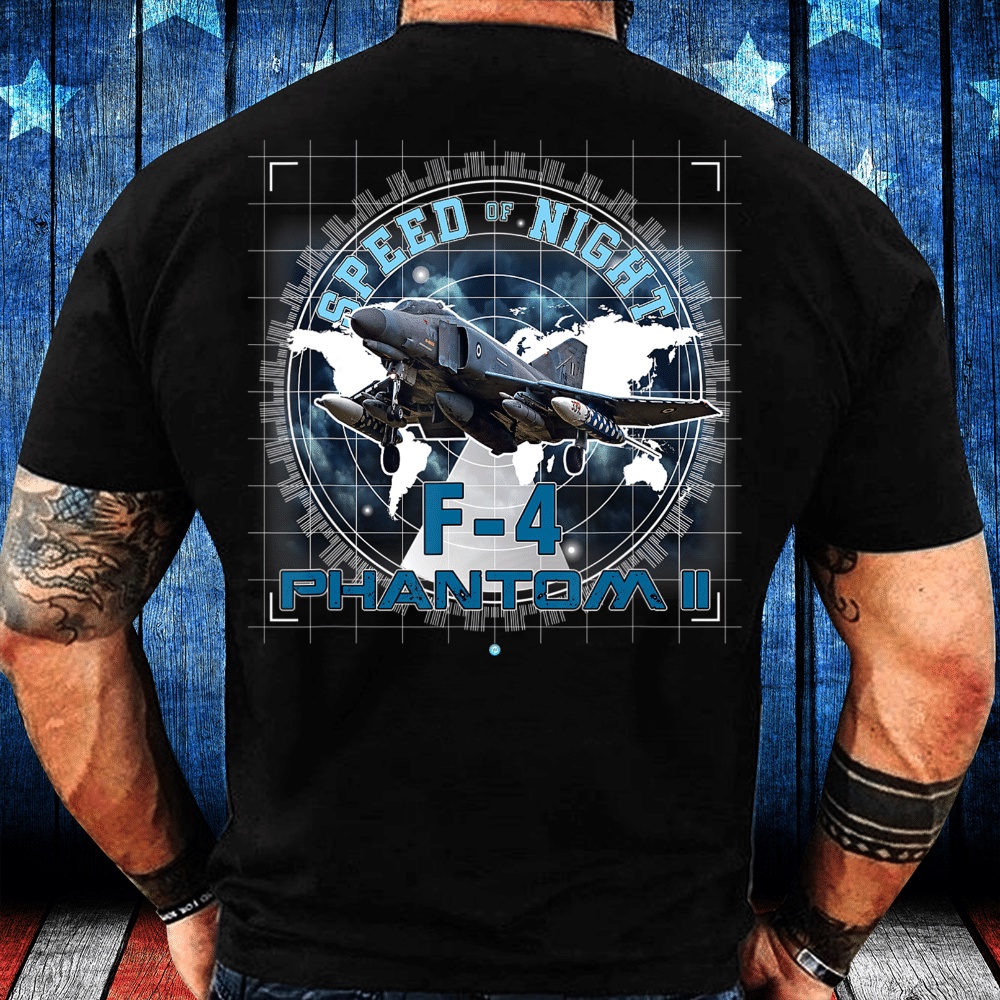 Veteran T Shirt, F4 Phantom Jet Shirt Vintage Machine Veteran Pilot T-Shirt, Veterans Day Shirts
