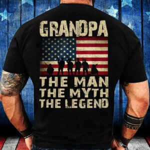 Veteran T Shirt, Father’s Day Grandpa The&hellip;