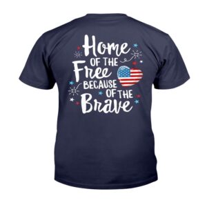 Veteran T Shirt, Home Of The Free&hellip;