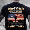 Veteran T Shirt, I Am A Grumpy Veteran If This Offends You I Don’t Care T-Shirt, Veterans Day Shirts