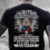 Veteran T Shirt, I Am A Retired Veteran Like My Father And My Grandfather Before Me T-Shirt, Veterans Day Shirts
