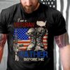 Veteran T Shirt, I Served My Country For My Children’s Future Veteran Grandpa T-Shirt, Veterans Day Shirts