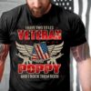 Veteran T Shirt, I Have Two Titles Veteran & Grandpa And I Rock Them Both T-Shirt, Veterans Day Shirts