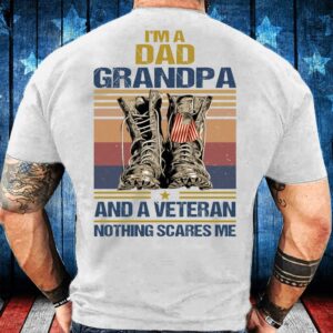 Veteran T Shirt, I’m A Dad Grandpa&hellip;
