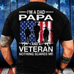 Veteran T Shirt, I’m A Dad Papa&hellip;