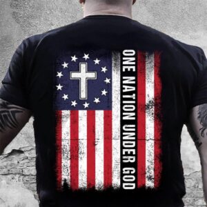 Veteran T Shirt, One Nation Under God&hellip;