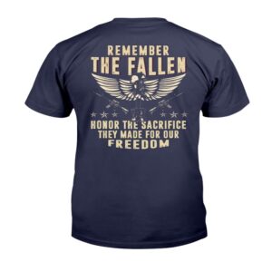 Veteran T Shirt Remember The Fallen Honor The Sacrifice They Made For Our Freedom T Shirt Veterans Day Shirts 2 z6syv5.jpg
