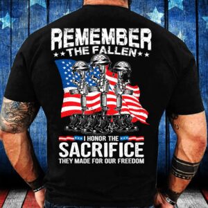 Veteran T Shirt, Remember The Fallen I&hellip;