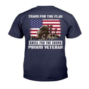 Veteran T Shirt, Stand For The Flag&hellip;