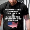 Veteran T Shirt, Thank My Brothers And Sisters Who Never Came Back T-Shirt, Veterans Day Shirts