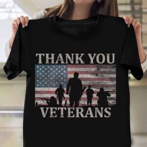 Veteran T Shirt, Thank You Veteran Shirt&hellip;