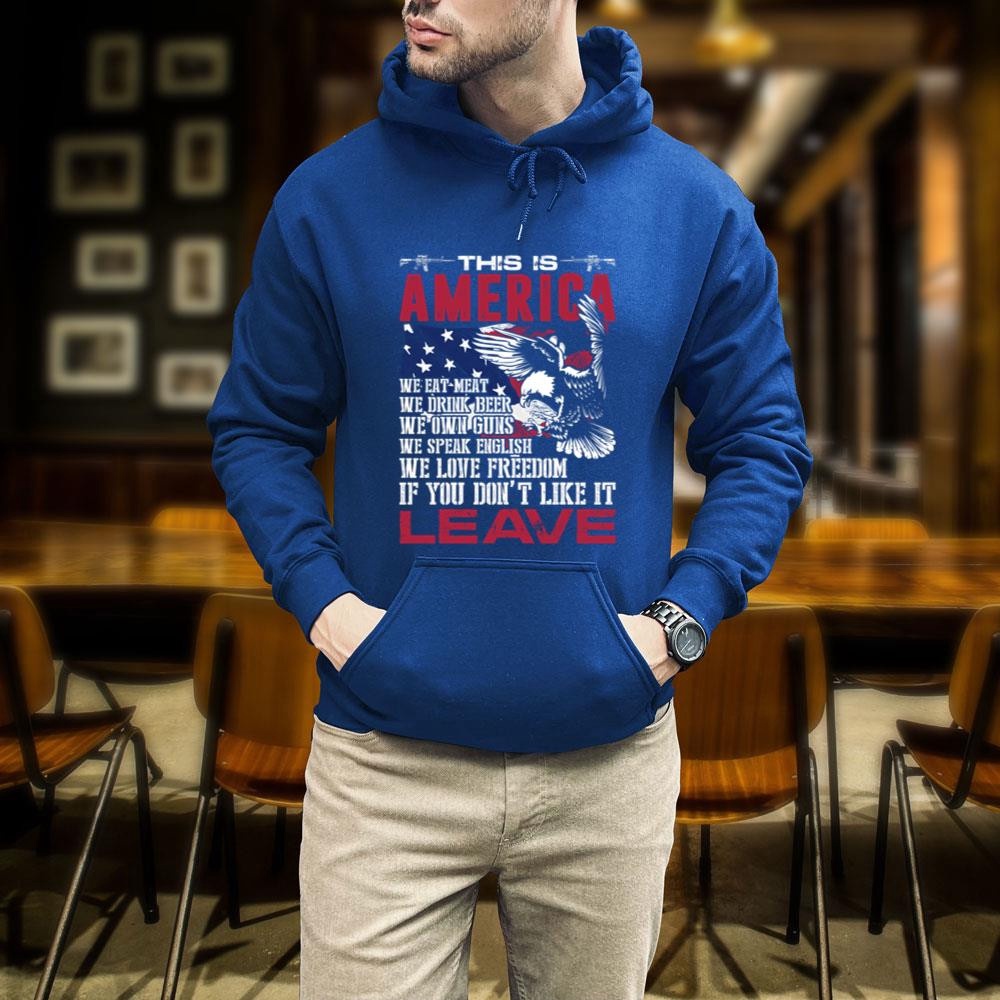 Veteran T Shirt, This Is America If You Don’t Like It Leave T-Shirt, Veterans Day Shirts