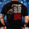 Veteran T Shirt, Too Many Died Defending Our Country I Support Veterans Before Refugees T-Shirt, Veterans Day Shirts