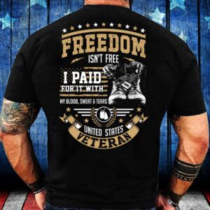Veteran T Shirt, Veteran Custom Shirt Freedom&hellip;